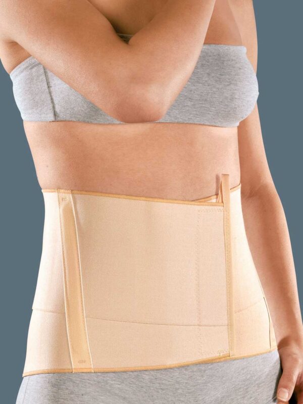 Ro+ten-Orthoservice M1323 Busto Semirigido Basso Donna – Supporto Lombare Con Tiranti Elastici, Colore Crema - 3