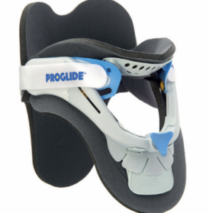 Tutore con appoggio sternale