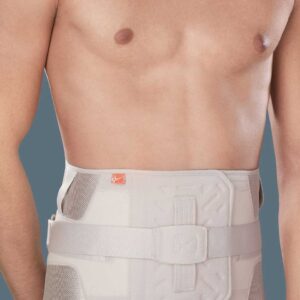 Busto alto con tiranti