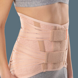 Busto semirigido alto da donna