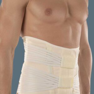 Busto semirigido alto da uomo